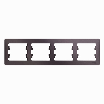 Рамка четырехместная Glossa SE сиреневый туман в Уссурийске