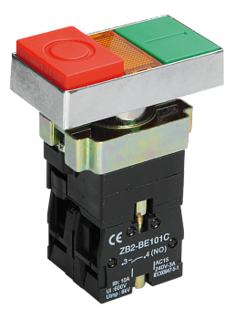 Кнопка управления LAY5-BW8465 "I-O" сдвоенная с подсветкой IEK в Уссурийске