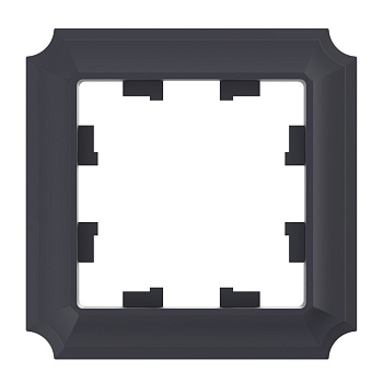 Рамка одинарная AtlasDesign SE Antique карбон в Уссурийске