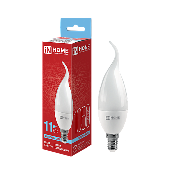 Лампа светодиодная LED-СВЕЧА НА ВЕТРУ-VC 11Вт 230В Е14 6500К 1050Лм IN HOME в Уссурийске