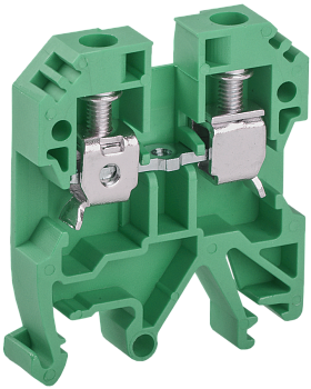 Клемма винтовая КВИ-6мм2 зеленая IEK в Уссурийске