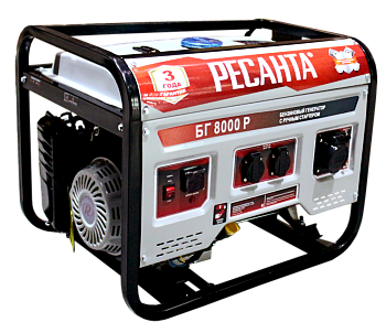 Электрогенератор БГ 8000 Р Ресанта в Уссурийске