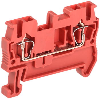 Клемма пружинная КПИ 2в-2,5 31А красный IEK в Уссурийске
