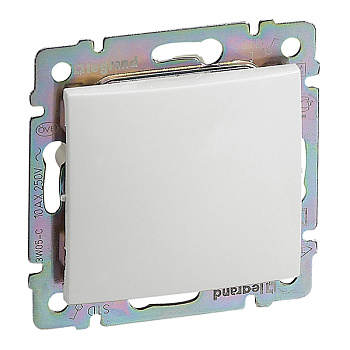 Переключатель одноклавишный VALENA Legrand белый в Уссурийске