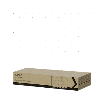 Светильник светодиодный ДБО-HEXAGON 14С-81065 810Вт 6500К 14сот с рамкой 0.5м шнур с вилкой 4835х2430мм NEOX в Уссурийске