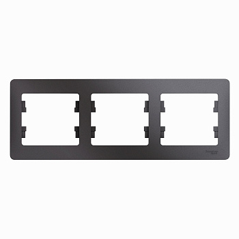 Рамка 3ая Glossa графит в Уссурийске