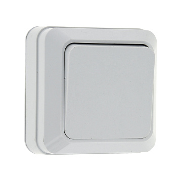 Рим Выключатель 1-клавишный 10А белый EKF в Уссурийске