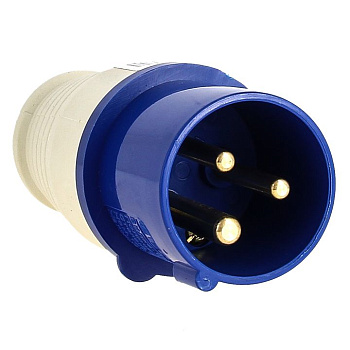 Вилка переносная 023 2Р+РЕ 32А 220В IP44 EKF PROxima в Уссурийске