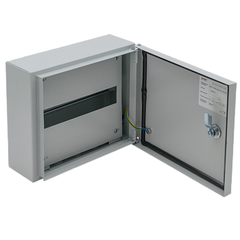 Корпус металлический ЩРН 12 мод. 265х310х120 с замком IP54 EKF Proxima в Уссурийске