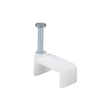 Скоба крепежная квадратная (плоская) (12мм.) (50шт.) EKF PROxima в Уссурийске