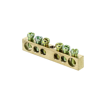 Шина EKF "N"нулевая 6х9мм 6/1 по центру в Уссурийске