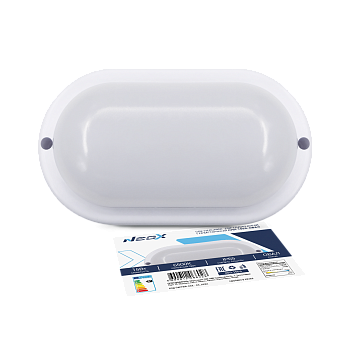 Светильник светодиодный герметичный СПП 1565-ОВАЛ 15Вт 6500К 1350Лм IP65 160х88мм NEOX в Уссурийске