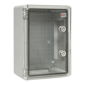 Щит пластиковый с монтажной платой прозрачная дверь 350х250х150 мм IP65 EKF PROxima в Уссурийске