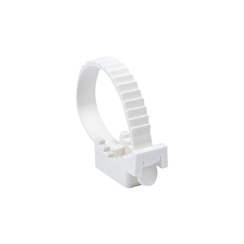 Крепеж ремешковый d=22 мм белый (100 шт.) EKF PROxima в Уссурийске