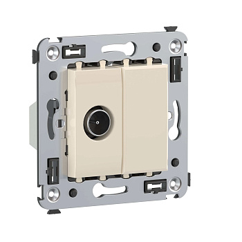 Розетка TV одиночная в стену, Avanti "Ванильная дымка" DKC в Уссурийске