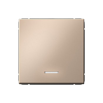 ARTGALLERY 1-клавишный ВЫКЛЮЧАТЕЛЬ с подсветкой, сх.1а, 10АХ, механизм, ПЕСОЧНЫЙ в Уссурийске