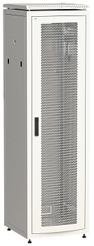 ITK Шкаф сетевой 19" LINEA N 47U 600х800 мм перфорированная передняя дверь серый в Уссурийске
