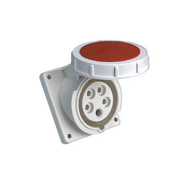 Розетка стационарная внутренняя угловая 4352 3Р+РЕ+N 63А 380В IP67 EKF PROxima в Уссурийске