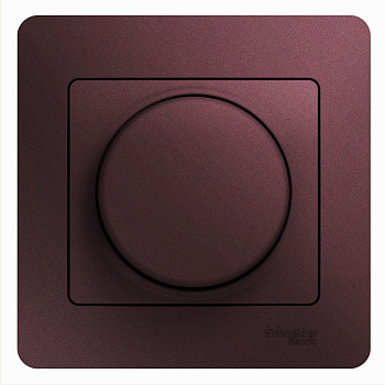 Диммер Glossa SE 630Вт (подходит для LED) баклажан в сборе в Уссурийске