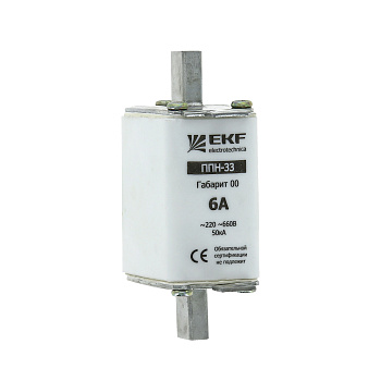 Плавкая вставка ППН-33 160/125А габарит 00 EKF PROxima в Уссурийске