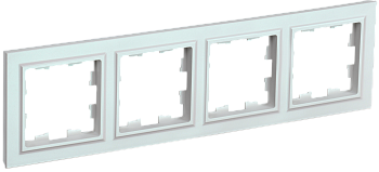 Рамка четырехместная BRITE IEK жемчуг в Уссурийске