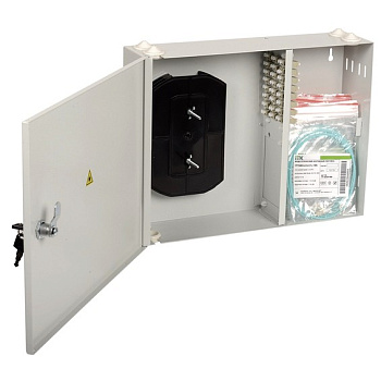 ITK кросс настенный укомплектованный: SC (Simplex) 24шт; (OM2) в Уссурийске