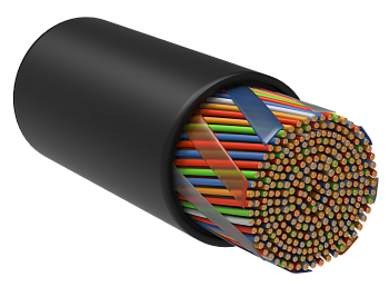 ITK Витая пара U/UTP кат.5E 25х2х24AWG LDPE черный (305м) в Уссурийске