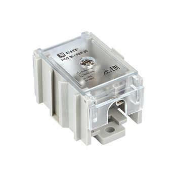 Распределительный блок проходной РБП 35 (1х35-4х6 мм2) 125/50А EKF PROxima в Уссурийске