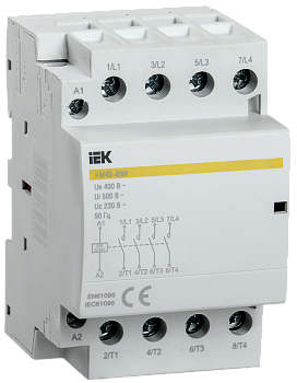 Контактор модульный КМ40-40М AC/DC IEK в Уссурийске