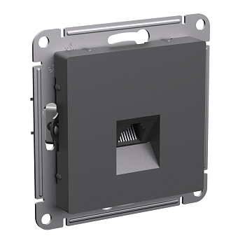 Розетка компьютерная AtlasDesign SE базальт в Уссурийске