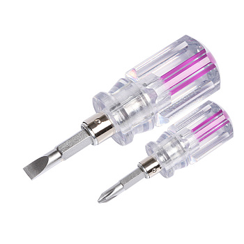 Отвертка с двухсторонним стержнем, прозрачная рукоятка 40 мм (PH2,SL 6) REXANT в Уссурийске