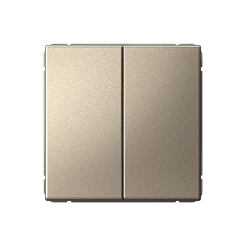 ARTGALLERY 2-клавишный ВЫКЛЮЧАТЕЛЬ, сх.5, 10АХ, механизм, ШАМПАНЬ в Уссурийске