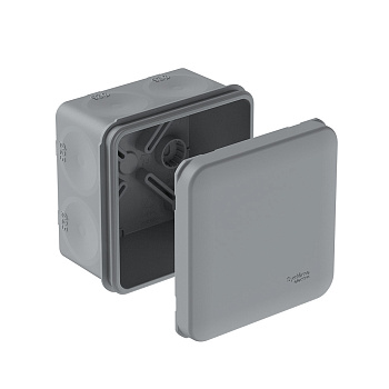 Коробка распред с мембран ввод IP66 Ø70х70х42 серая со стик под пистолет MultiBox в Уссурийске