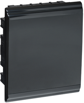 Корпус модульный пластиковый встраиваемый ЩРВ-П-24 PRIME черный IP41 IEK в Уссурийске