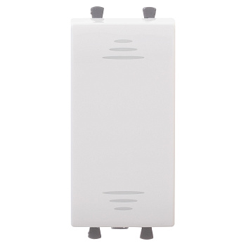 Выключатель модульный, Avanti "Белое облако", 1 модуль DKC в Уссурийске