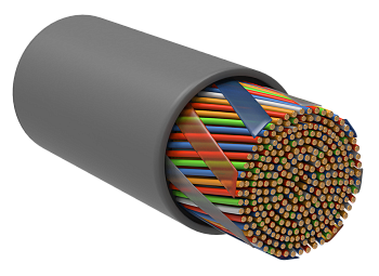 ITK Витая пара U/UTP кат.5E 25х2х24AWG PVC серый (500м) в Уссурийске