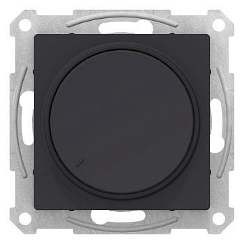 Диммер поворотно-нажимной 315Вт AtlasDesign Schneider Electric карбон в Уссурийске