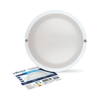 Светильник сд герм СПП ОAД-1065-КРУГ 10Вт 6500K 900Лм с оптико-акуст датчиком IP65 140мм NEOX в Уссурийске