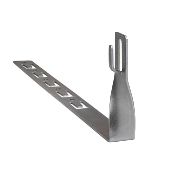 Держатель под черепицу L=415мм с крючком скрученный CZ EKF PROxima в Уссурийске