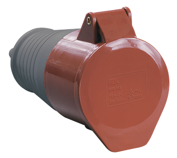 Розетка 215 переносная 3Р+РЕ+N 16А 380В IP44 IEK в Уссурийске