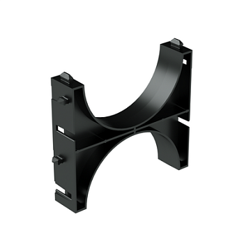 Держатель расстояния (кластер) для двустенных труб, д.160мм, одинарный DKC в Уссурийске