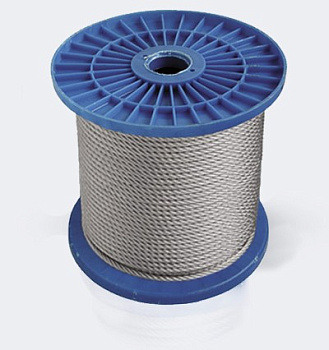 Трос оцинкованный в ПВХ d=2/3мм в Уссурийске