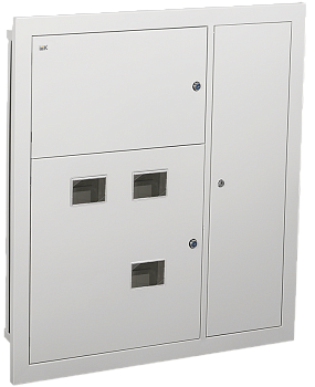 Щит металлический трехквартирный ЩЭ-3-1 36 УХЛ3 960х1000х140 IP31 IEK в Уссурийске