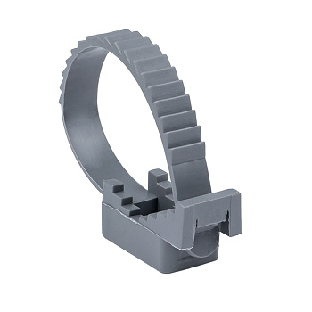 Крепеж ремешковый d=32 мм серый (50 шт.) EKF PROxima в Уссурийске