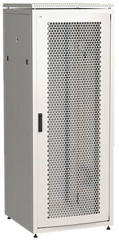 ITK Шкаф сетевой LINEA N 42U 800х800мм перфорированная передняя дверь задняя металлическая серый в Уссурийске