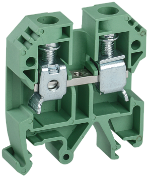 Клемма винтовая КВИ-10мм2 зеленая IEK в Уссурийске