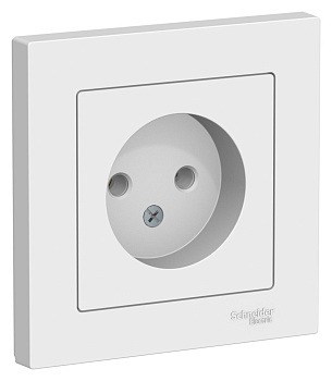 Розетка одинарная AtlasDesign SE лотос в сборе в Уссурийске