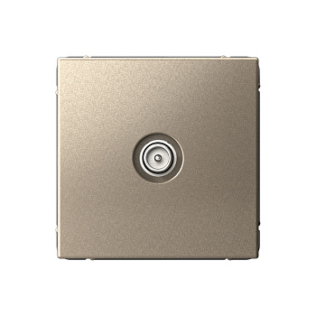 ARTGALLERY TV РОЗЕТКА проходная 4DB, механизм, ШАМПАНЬ в Уссурийске