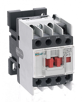Контактор КМ-103 18А 380В АС3 1НО+1НЗ DEKraft в Уссурийске