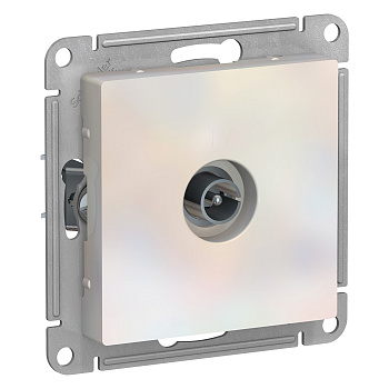 Розетка телевизионная AtlasDesign SE жемчуг в Уссурийске